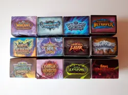 World of Warcraft Trading Card Game - 12 Empty Deck Boxes + Dividers - Expansion - Image 1