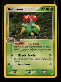 Bellossom 16/101 Rare Hidden Legends Yuka Morii Pokemon Card - Image 1