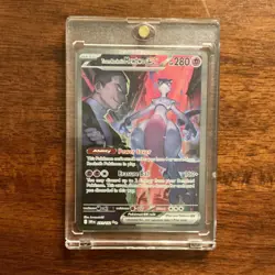Pokemon Team Rocket's Mewtwo EX 280 HP Holo Rare 231/182 EX Rule Card - Image 3
