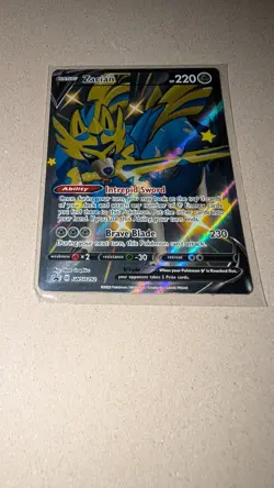 Zacian V (Shiny) SWSH292 SWSH: Sword & Shield Promo Cards Holo - Image 1