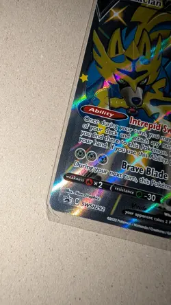 Zacian V (Shiny) SWSH292 SWSH: Sword & Shield Promo Cards Holo - Image 5