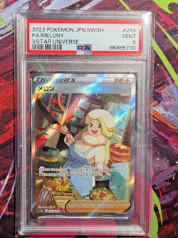 PSA 9 Gem Mint Melony 244/172 Vstar Universe FA 2022 Japanese Graded Card - Image 1