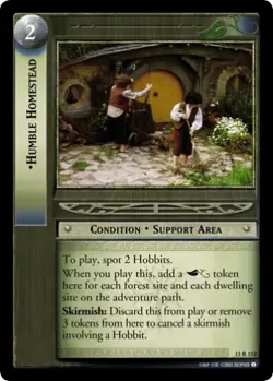 LOTR TCG Bloodlines HUMBLE HOMESTEAD 13R152 NM/MINT Top Shelf Card - Image 1