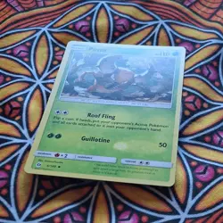 Pinsir #6/149 SM Base Set Uncommon - Pokemon Card with Print Error - Image 2