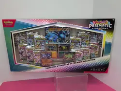 Pokemon Trading Cards Scarlet & Violet Prismatic Evolutions Lucario Tyranitar - Image 1
