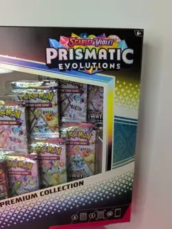 Pokemon Trading Cards Scarlet & Violet Prismatic Evolutions Lucario Tyranitar - Image 3