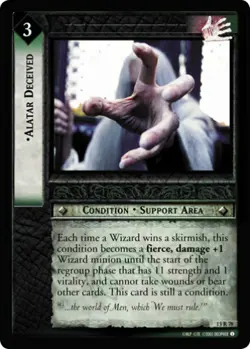 LOTR TCG Bloodlines ALATAR DECEIVED 13R78 NM/MINT Top Shelf Card - Image 1