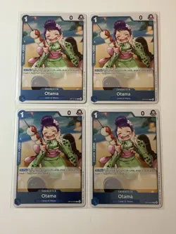 Otama OP13-043 Carrying On His Will 4 Foil Card Play Set Lot One Piece - Image 1