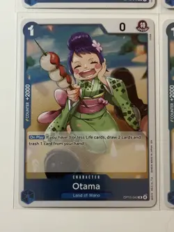 Otama OP13-043 Carrying On His Will 4 Foil Card Play Set Lot One Piece - Image 4