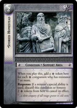 LOTR TCG Bloodlines STORIED HOMESTEAD 13R76 NM/MINT Top Shelf Card - Image 1