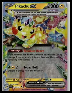 Prize Pack Series Cards #057/191 Pikachu ex - Image 1