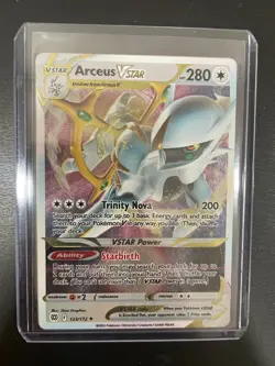 Arceus VSTAR (Metal Card) - 123/172 - Sword & Shield Promo Cards - Image 1