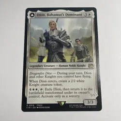Dion Bahamut's Dominant / Warden of Light FIN Final Fantasy MTG 16 - Image 1