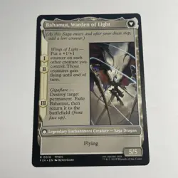 Dion Bahamut's Dominant / Warden of Light FIN Final Fantasy MTG 16 - Image 2