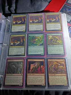 Magic The Gathering Collection Mtg Binder Old and New - Image 1