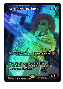 April O'Neil, Hacktivist (0282) - Foil - Showcase Teenage Mutant Ninja Turtles - Image 1