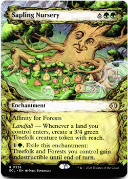 Sapling Nursery (Showcase) - [Lorwyn Eclipsed] MTG Magic ECL 0328 NM 🌳 - Image 1