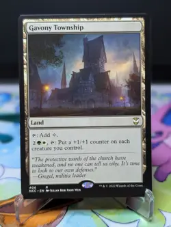 MTG Commander: Streets of New Capenna - Gavony Township 406 Regular - Image 1