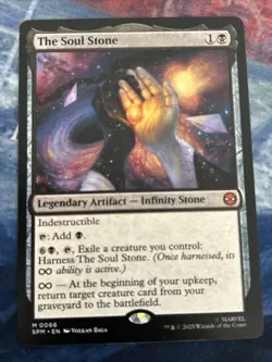 The Soul Stone Marvel's Spider-Man Regular NM-M Unplayed Pack To Sleeve - Image 1