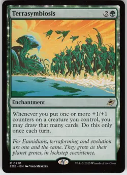 MTG Terrasymbiosis Normal NM Edge of Eternities Magic 210 - Image 1