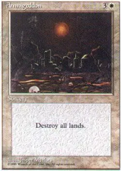 [1x] Armageddon Played, English Fourth Edition MTG Magic - Image 1