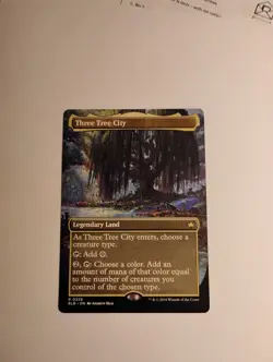 Three Tree City (Borderless) (0338) Bloomburrow Regular - Image 1