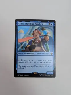 MTG - O'aka, Traveling Merchant - Commander: Final Fantasy NM/M Condition - Image 1