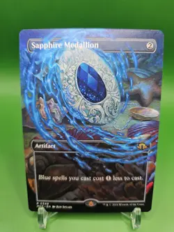 Sapphire Medallion (Borderless) Modern Horizons 3 Regular - Image 1