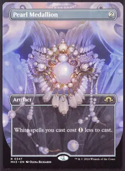 Pearl Medallion - 347 Borderless not foil MTG MH3 - Image 1