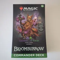 Bloomburrow Commander Deck - SQUIRRELED AWAY MTG Brand New Sealed - Image 1