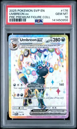 2025 POKEMON SVP PROMO PRE PREMIUM FIGURE COLLECTION #175 ESPEON EX PSA 10 - Image 1