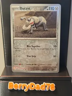 Durant 070/086 White Flare Reverse Holo Pokemon TCG NM - Image 1