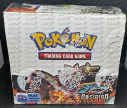 POKEMON FACTORY SEALED SCARLET & VIOLET OBSIDIAN FLAMES BOOSTER BOX 36 PACKS - Image 1
