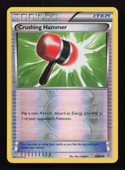 Crushing Hammer 60/83 Reverse Holo Generations Pokemon Card - Image 1