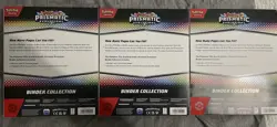 Prismatic Evolutions Binder Collection SEALED Pokemon TCG LOT OF THREE (3)!! - Image 2