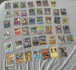 Pokemon Card Lot – 46 Random Assorted Cards (Ungraded/Used/Mixed Condition) Bulk - Image 1