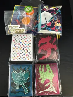 Pokemon Card Sleeves Lot 151/astral/twilight/temporal + Extras - Image 1