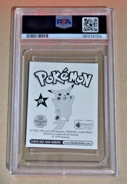 1999 Merlin Pokemon Misty Prism S28 PSA 9 - Image 2