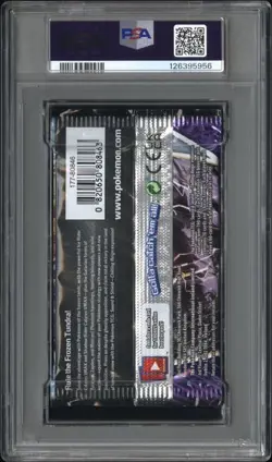 2021 Pokemon Sword & Shield Chilling Reign Booster Pack Factory Sealed PSA 9 L8 - Image 2