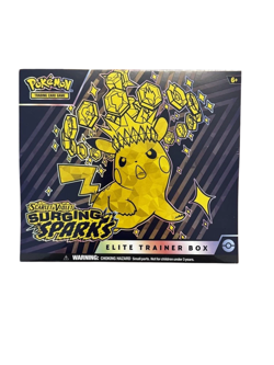 POKEMON TCG SCARLET VIOLET SURGING SPARKS ETB ELITE TRAINER BOX FACTORY SEALED - Image 1