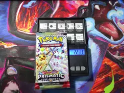 HEAVY! GOD PACKUUU 22.37g Prismatic Evolutions Pokemon TCG Booster (SEALED) - Image 1