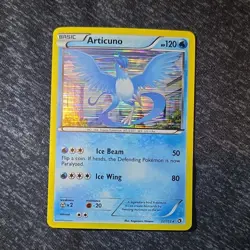 Pokemon Articuno 32/113 2013 Holo Rare Basic Card English Pokemon TCG Card Stock - Image 1