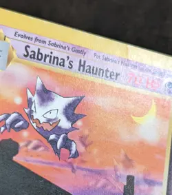Pokemon TCG Sabrina’s Haunter 55/132 1st Edition Gym Challenge 2000 - Image 5