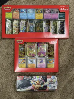 Pokemon 3 Piece Sealed Lot Prismatic Evolutions (Costco) & 151 (Sams Club) 🔥✅👍 - Image 1
