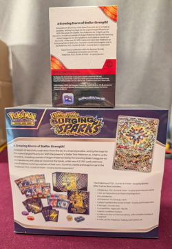 Pokemon TCG Surging Sparks Elite Trainer Box (ETB) + Booster Bundle Lot of 2 - Image 3