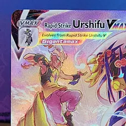 Pokemon TCG Rapid Strike Urshifu VMAX Sword & Shield: Brilliant Stars TG21/TG30 - Image 2
