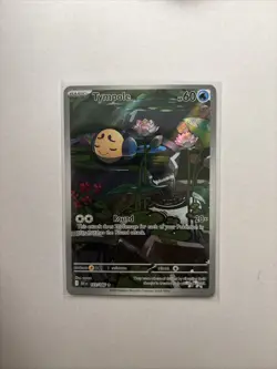 2025 Pokemon SV Black Bolt BLK EN Tympole Illustration Rare #103/086 - Image 1