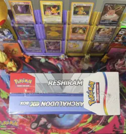 Pokemon Reshiram & Archaludon EX Collection Bundle! 🔥2 PACK SEALED - Image 3