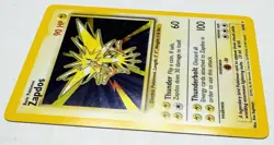 1999 Pokemon Base Set Unlimited 16/102 Zapdos Holo Rare NM !! - Image 5