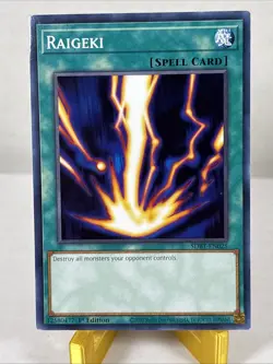 Yugioh: Raigeki - SDBT-EN025 - Common - 1st Edition - NM - Image 1